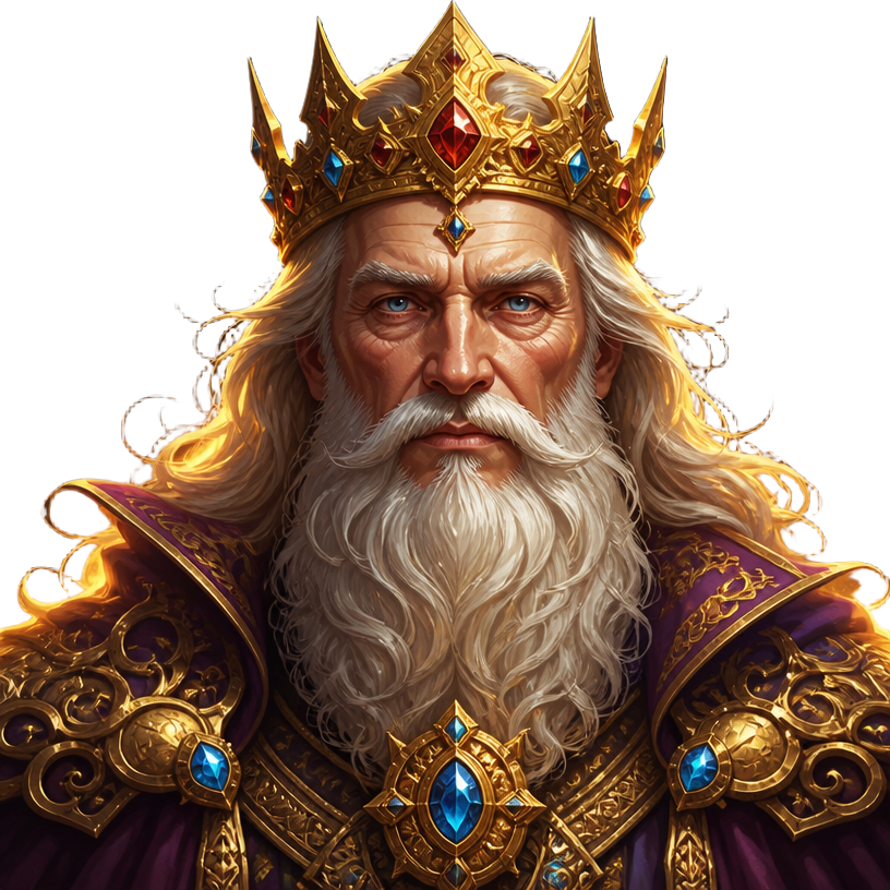 Your profile avatar (Old King default)